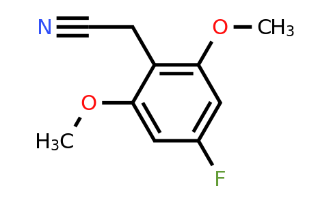 1803736-33-5 | 2,6-Dimethoxy-4-fluorophenylacetonitrile