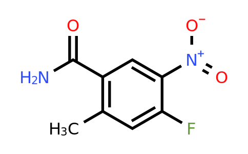 1803736-41-5 | 4-Fluoro-2-methyl-5-nitrobenzamide