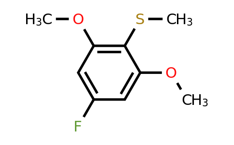 1803736-50-6 | 2,6-Dimethoxy-4-fluorothioanisole
