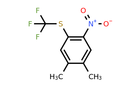 1803736-76-6 | 1,2-Dimethyl-4-nitro-5-(trifluoromethylthio)benzene