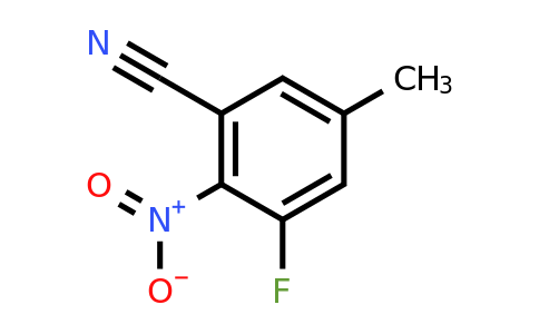 1803736-78-8 | 3-Fluoro-5-methyl-2-nitrobenzonitrile