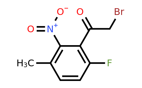 1803737-10-1 | 6'-Fluoro-3'-methyl-2'-nitrophenacyl bromide