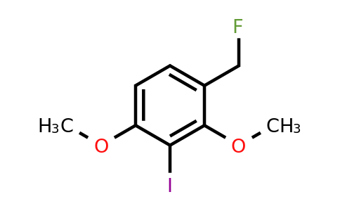 1803737-25-8 | 1,3-Dimethoxy-2-iodo-4-(fluoromethyl)benzene