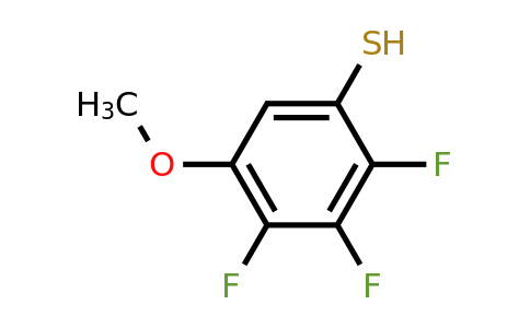 1803737-34-9 | 5-Methoxy-2,3,4-trifluorothiophenol
