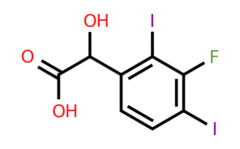 1803737-60-1 | 2,4-Diiodo-3-fluoromandelic acid
