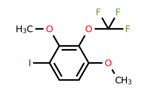 1803737-63-4 | 1,3-Dimethoxy-4-iodo-2-(trifluoromethoxy)benzene