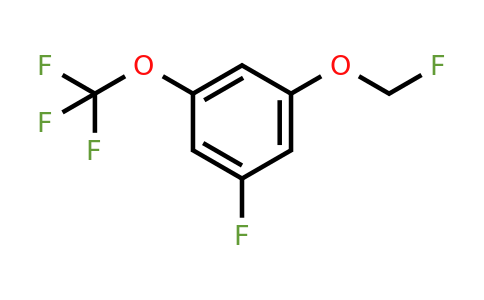 1803737-74-7 | 1-Fluoro-3-fluoromethoxy-5-(trifluoromethoxy)benzene