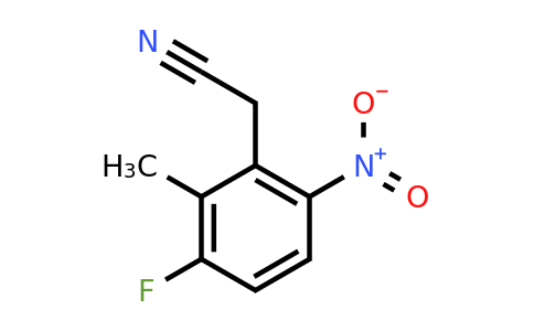 1803737-82-7 | 3-Fluoro-2-methyl-6-nitrophenylacetonitrile
