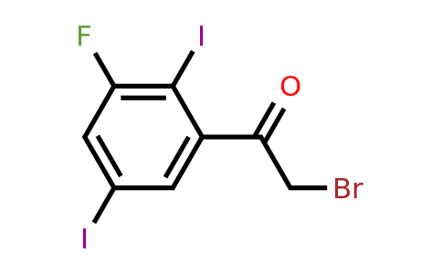 1803737-88-3 | 2',5'-Diiodo-3'-fluorophenacyl bromide