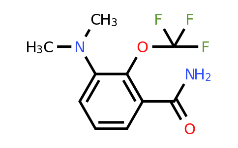 1803737-96-3 | 3-Dimethylamino-2-(trifluoromethoxy)benzamide