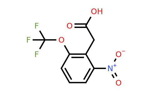 1803737-99-6 | 2-Nitro-6-(trifluoromethoxy)phenylacetic acid