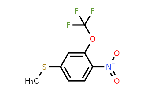 1803738-05-7 | 4-Nitro-3-(trifluoromethoxy)thioanisole