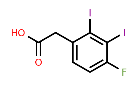 1803738-06-8 | 2,3-Diiodo-4-fluorophenylacetic acid
