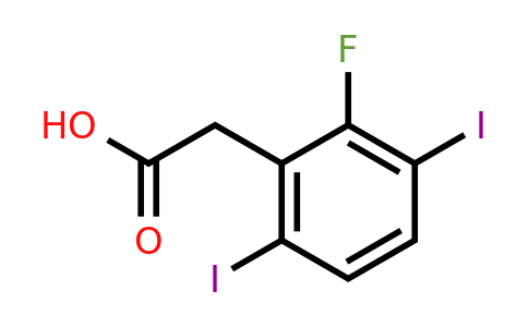 1803738-18-2 | 3,6-Diiodo-2-fluorophenylacetic acid