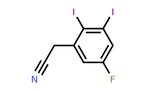 1803738-23-9 | 2,3-Diiodo-5-fluorophenylacetonitrile