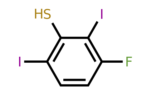 1803738-35-3 | 2,6-Diiodo-3-fluorothiophenol