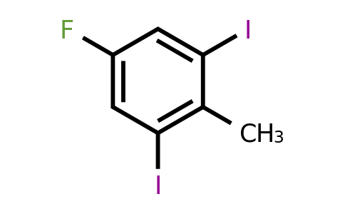 1803738-48-8 | 2,6-Diiodo-4-fluorotoluene
