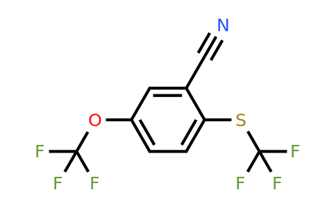 1803738-62-6 | 5-Trifluoromethoxy-2-(trifluoromethylthio)benzonitrile