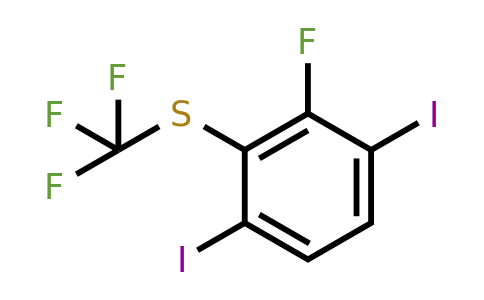1803738-64-8 | 1,4-Diiodo-2-fluoro-3-(trifluoromethylthio)benzene