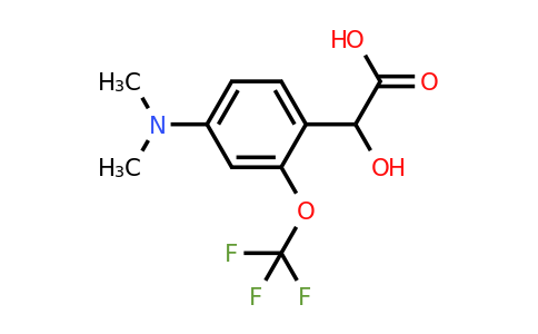 1803738-67-1 | 4-Dimethylamino-2-(trifluoromethoxy)mandelic acid