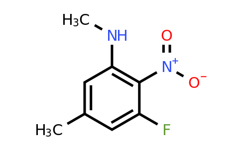 1803738-71-7 | 3-Fluoro-N,5-dimethyl-2-nitroaniline