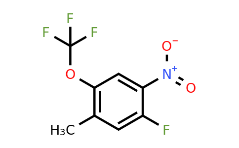 1803738-84-2 | 5-Fluoro-4-nitro-2-(trifluoromethoxy)toluene