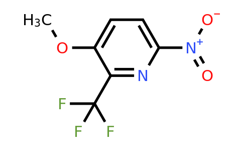 3-Methoxy-6-nitro-2-(trifluoromethyl)pyridine