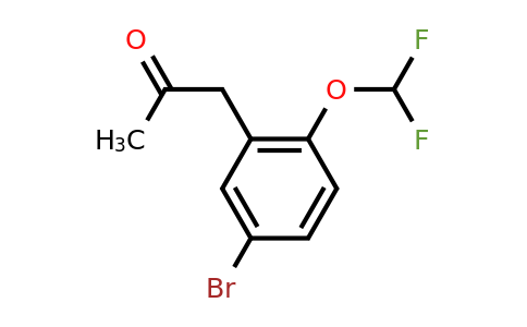 1803741-38-9 | 1-(5-Bromo-2-(difluoromethoxy)phenyl)propan-2-one