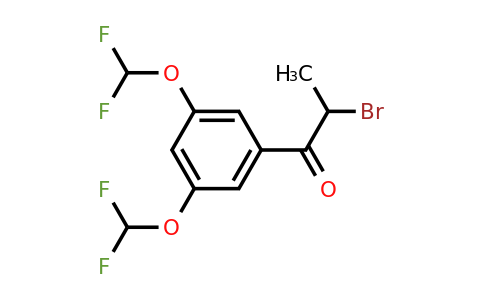1803741-63-0 | 1-(3,5-Bis(difluoromethoxy)phenyl)-2-bromopropan-1-one