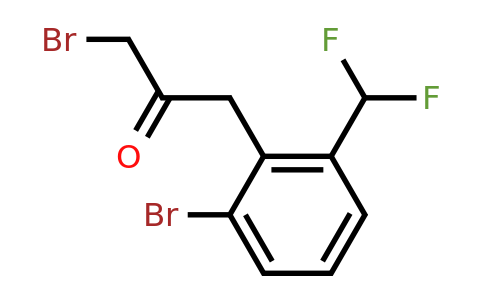 1803741-94-7 | 1-Bromo-3-(2-bromo-6-(difluoromethyl)phenyl)propan-2-one
