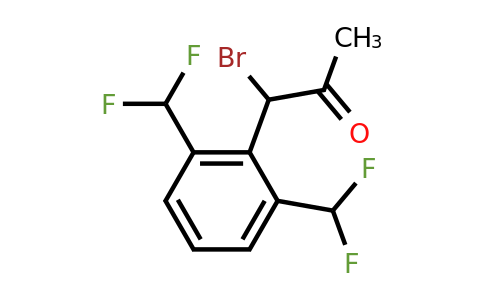 1803742-17-7 | 1-(2,6-Bis(difluoromethyl)phenyl)-1-bromopropan-2-one
