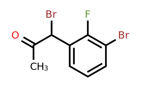 1803744-55-9 | 1-Bromo-1-(3-bromo-2-fluorophenyl)propan-2-one