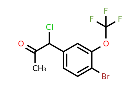 1803744-62-8 | 1-(4-Bromo-3-(trifluoromethoxy)phenyl)-1-chloropropan-2-one