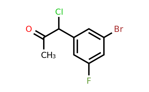 1803744-69-5 | 1-(3-Bromo-5-fluorophenyl)-1-chloropropan-2-one