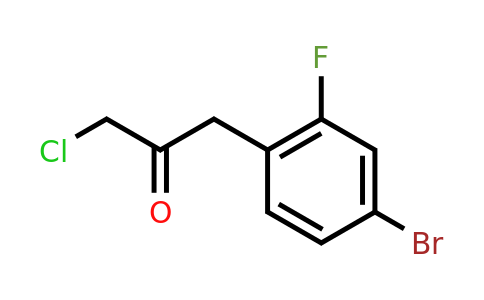 1803744-74-2 | 1-(4-Bromo-2-fluorophenyl)-3-chloropropan-2-one