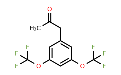 1803745-49-4 | 1-(3,5-Bis(trifluoromethoxy)phenyl)propan-2-one