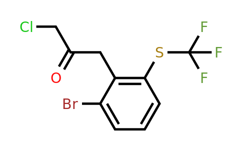1803745-55-2 | 1-(2-Bromo-6-(trifluoromethylthio)phenyl)-3-chloropropan-2-one