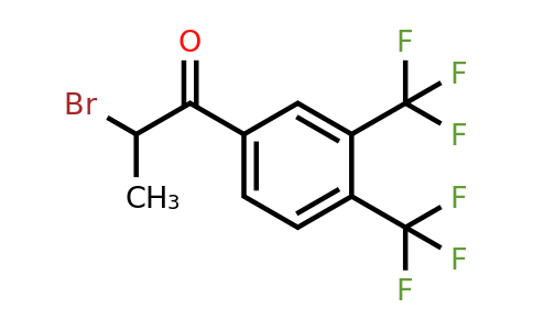 1803745-87-0 | 1-(3,4-Bis(trifluoromethyl)phenyl)-2-bromopropan-1-one