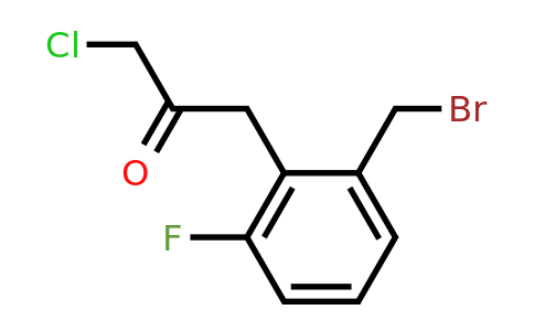 1803746-57-7 | 1-(2-(Bromomethyl)-6-fluorophenyl)-3-chloropropan-2-one