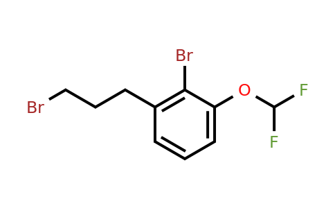 1803747-63-8 | 2-Bromo-3-(3-bromopropyl)(difluoromethoxy)benzene