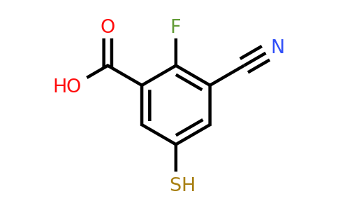 1803749-63-4 | 3-Cyano-2-fluoro-5-mercaptobenzoic acid