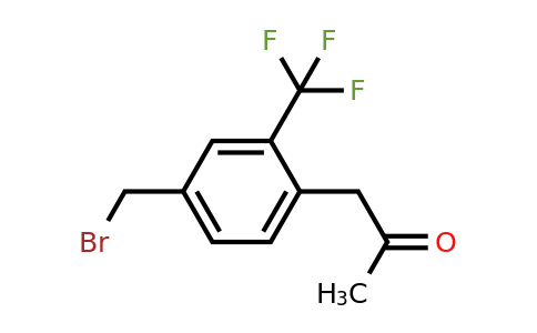 1803750-52-8 | 1-(4-(Bromomethyl)-2-(trifluoromethyl)phenyl)propan-2-one