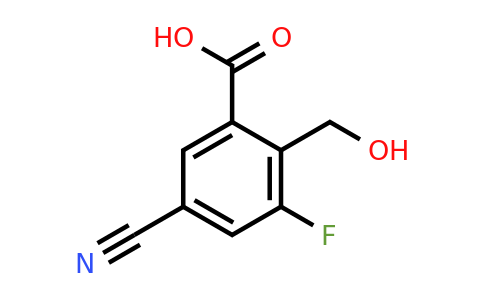 1803751-20-3 | 5-Cyano-3-fluoro-2-(hydroxymethyl)benzoic acid