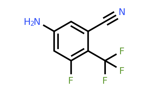 1803752-04-6 | 3-Cyano-5-fluoro-4-(trifluoromethyl)aniline