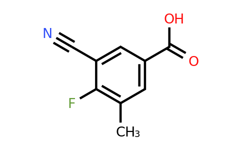 1803752-61-5 | 3-Cyano-4-fluoro-5-methylbenzoic acid
