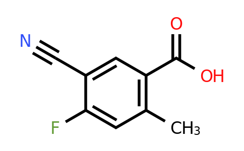 1803752-66-0 | 5-Cyano-4-fluoro-2-methylbenzoic acid