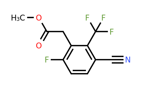 1803752-95-5 | Methyl 3-cyano-6-fluoro-2-(trifluoromethyl)phenylacetate