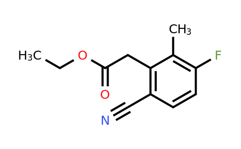 1803753-18-5 | Ethyl 6-cyano-3-fluoro-2-methylphenylacetate