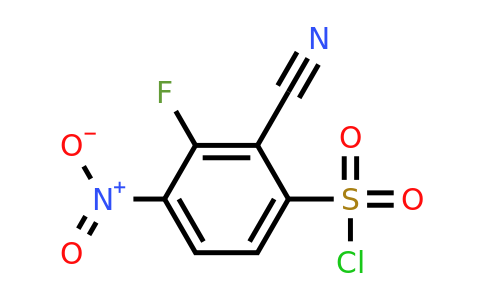 1803753-22-1 | 2-Cyano-3-fluoro-4-nitrobenzenesulfonyl chloride