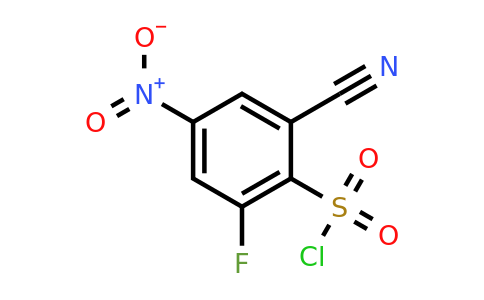 1803753-23-2 | 2-Cyano-6-fluoro-4-nitrobenzenesulfonylchloride